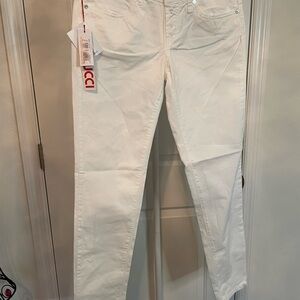 🔥Revolve Fiorucci White Skinny Angel Jeans